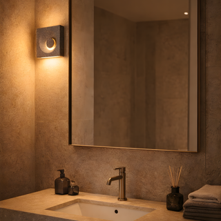 Modern Ceramic Wall Light – Minimalist Wall Light Fixture | Warm Ambient Lighting