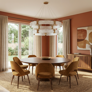 Amber Sky Pendant Light – Nordic Pendant Light With Warm Ambient Lighting