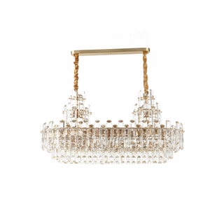 Modern Crystal Chandelier – Luxury Pendant Lighting | Dimmable LED Fixture