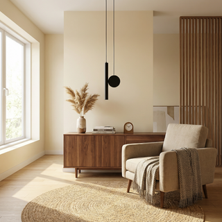 Modern Pendant Light – Elegant Pendant Fixture with Fluid Line Suspension and Opal Glass