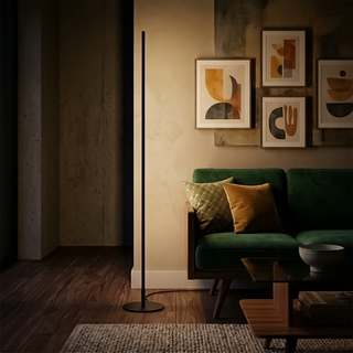 LED Floor Lamp – Modern Standing Metal Lamp | Warm Energy Efficient Lighting