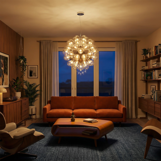 Modern Pendant Lamp – Adjustable Glass Bubbles | Energy Efficient Lighting by Lumavera