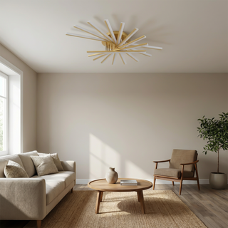 LED Ceiling Light – Modern Multi-Tone Ceiling Fixture With Energy Saving Lights