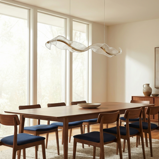Polished Chrome Suspension | Modern Pendant Light - Luxury Ceiling Fixture