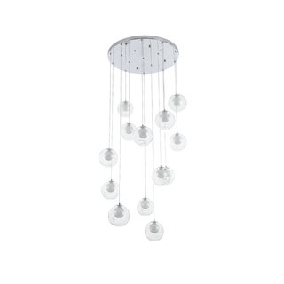 Suspension Art Déco – Luminaire de salle à manger en fer avec luminosité réglable