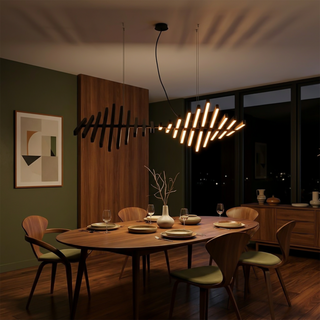 High-End Ceiling Light – Modern Adjustable Metal Fixture with 30 & 40 Light Points