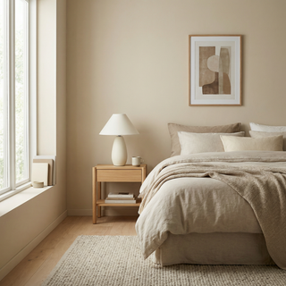 Bedside Lamp – Warm Lighting & Relaxing Ambiance | Nordic Minimalist Design