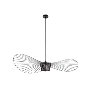Straw Hat LED Chandelier – Modern Pendant Light | Elegant Dining Room Lighting