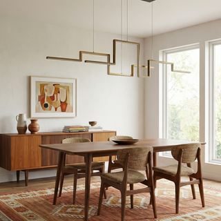 Gold Pendant Light – Modern Pendant Lighting With Warm LED & Gold Finish