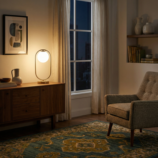 Touch LED Lamp – Modern Light Fixture With Adjustable Brightness & Sleek Design
