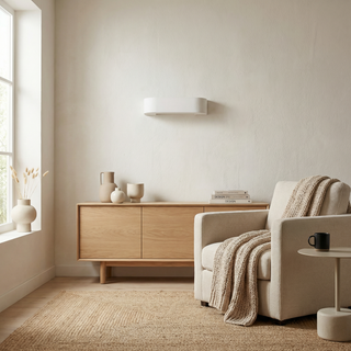 Modern Ceramic Wall Light | White Ceramic Lamp - Sleek Contemporary Wall Sconce