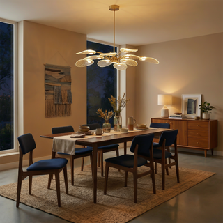Acrylic LED Pendant Light – Modern Pendant Lighting With Remote & Touch Control