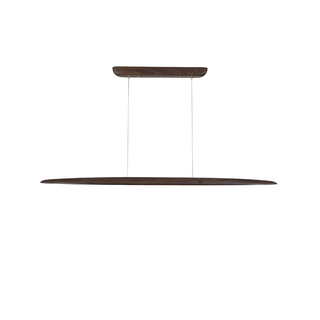 Dimmable Wooden Pendant Light - Modern Kitchen Island Lamp With Remote Control