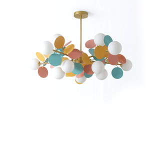 LED Pendant Light - Artistic Suspension Lamp | Nordic Style Lighting, Warm Ambient Illumination