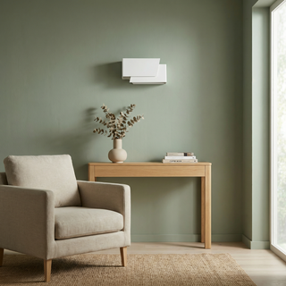 Applique murale minimaliste blanche – Éclairage mural moderne | Lampe d'intérieur élégante
