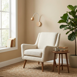 Wooden Wall Light – Scandinavian Wall Sconce with Reading Light Fixture | Lumavera