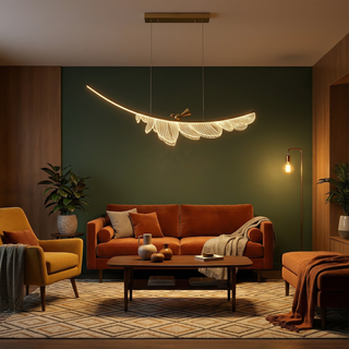 Copper LED Pendant Light – Modern Pendant Lamp with Elegant Copper Finish