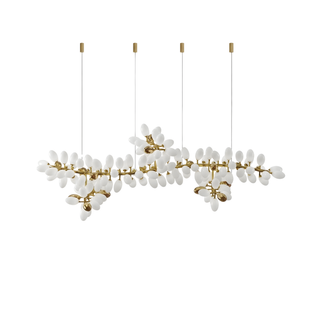 Modern LED Pendant Light – Stylish Alloy Hanging Lamp for Living Room Lighting
