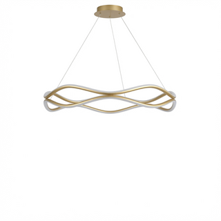 Suspension en aluminium – Éclairage LED moderne à intensité variable | Luminaire élégant pour la maison