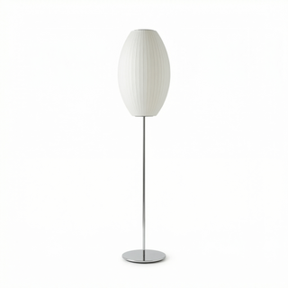 Silk Floor Lamp – Modern LED Lighting With Luxury Silk Lampshade Design