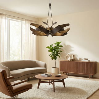 Modern Pendant Lamp – Designer Metal Acrylic Lamp with LED Light Fixture