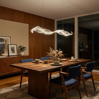 Polished Chrome Suspension | Modern Pendant Light - Luxury Ceiling Fixture