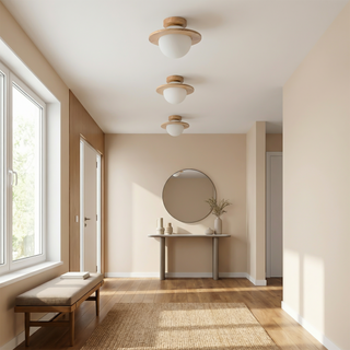 Matte Shell Ceiling Light – Modern LED Ceiling Lamp | Energy Efficient Lighting Fixture