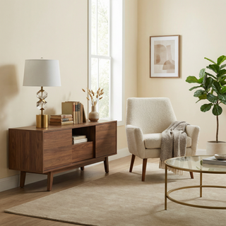 Elegant Table Lamp – Modern Metal Design with Warm Ambient Lighting for Cozy Spaces