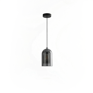Durable Ceiling Light – Oval Glass Shade with Metal Halide Lamp Included