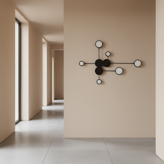 Black Iron Wall Light – Modern LED Wall Lamp With Sleek Black Metal Sconce