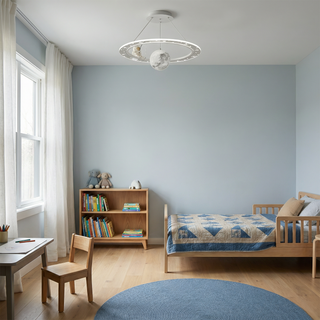 Galactic Ceiling Light – Soft Diffusion Lamp | Kids Room Lighting & Celestial Decor