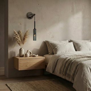 Blown Glass Wall Light – Elegant Wall Lighting With Tinted Glass Sconce