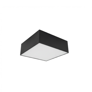 Gray Ceiling Light – Minimalist Square Ceiling Lamp for Living Room Lighting