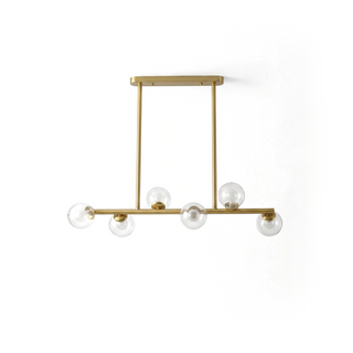 Elegant Ceiling Light – Modern Chandelier With Gold Plated Lamp & Geometric Design