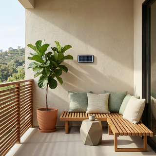 LED Solar Wall Light – Double Beam Patio Lamp | Energy Efficient Outdoor Lighting