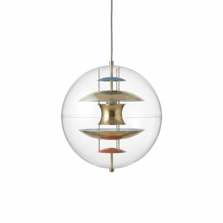 LED Sphere Pendant Light – Modern Pendant Light With Metallic Finish Lighting