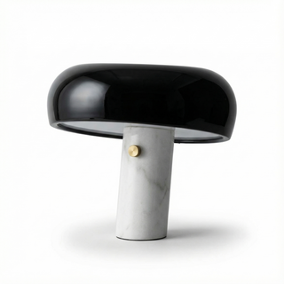 Scandinavian Night Lamp – Small LED Bedside Table Lamp with Soft Warm Lighting