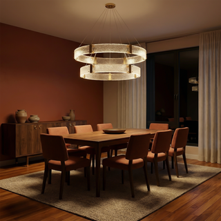 Amber Sky Pendant Light – Nordic Pendant Light With Warm Ambient Lighting