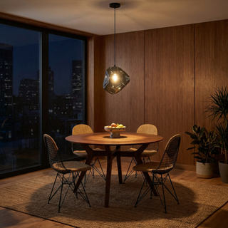 Stone Pendant Light – Colorful LED Pendant Lamp with G4 Bulbs | Energy Saving Design