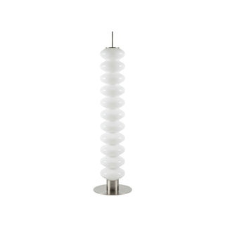 Contemporary Floor Lamp – Adjustable LED Lighting With Dimmer | Acrylic Chrome Finish