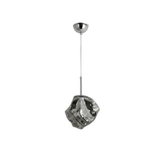 Suspension Aurora Nordica – Hauteur réglable avec abat-jour en verre ambré