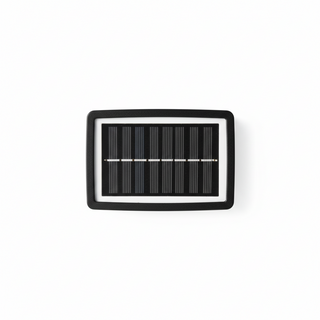 Solar Wall Light – Dimmable Outdoor Solar Lamp | Brushed Nickel Finish LED Garden Lighting