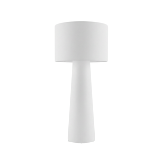 Nordic Fabric Floor Lamp – Scandinavian LED Reading Lamp with Chrome Base