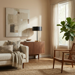 Bedside Lamp – Postmodern Lamp With Warm Ambient Light & Cozy Bedroom Lighting