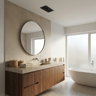 LED Recessed Spotlight Adjustable Square Design – Dimmable Aluminium Lighting