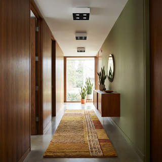 Minimalist Ceiling Light – Square White 4 Spot Adjustable Spotlights Lamp