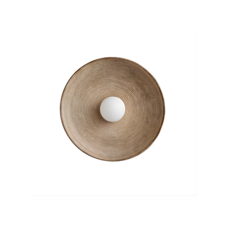 Solar Ripple Wall Light – Adjustable LED Lighting With Frosted Glass Shade