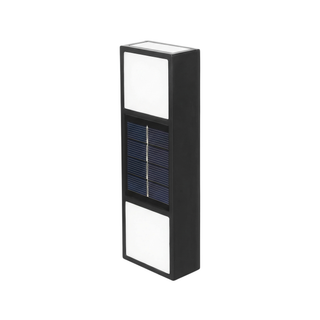 Outdoor Wall Light – Black Acrylic LED Lamp | Weatherproof Modern Garden Lighting