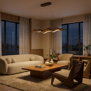 Wrought Iron Pendant Light – Modern Pendant Lighting | Adjustable LED Lamp