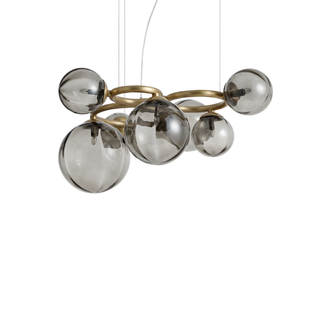 Modern LED Pendant Light – Bright Alloy Hanging Lamp for Living & Dining Room